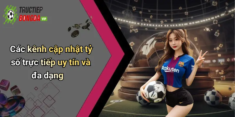 Các kênh cập nhật tỷ số trực tiếp uy tín và đa dạng