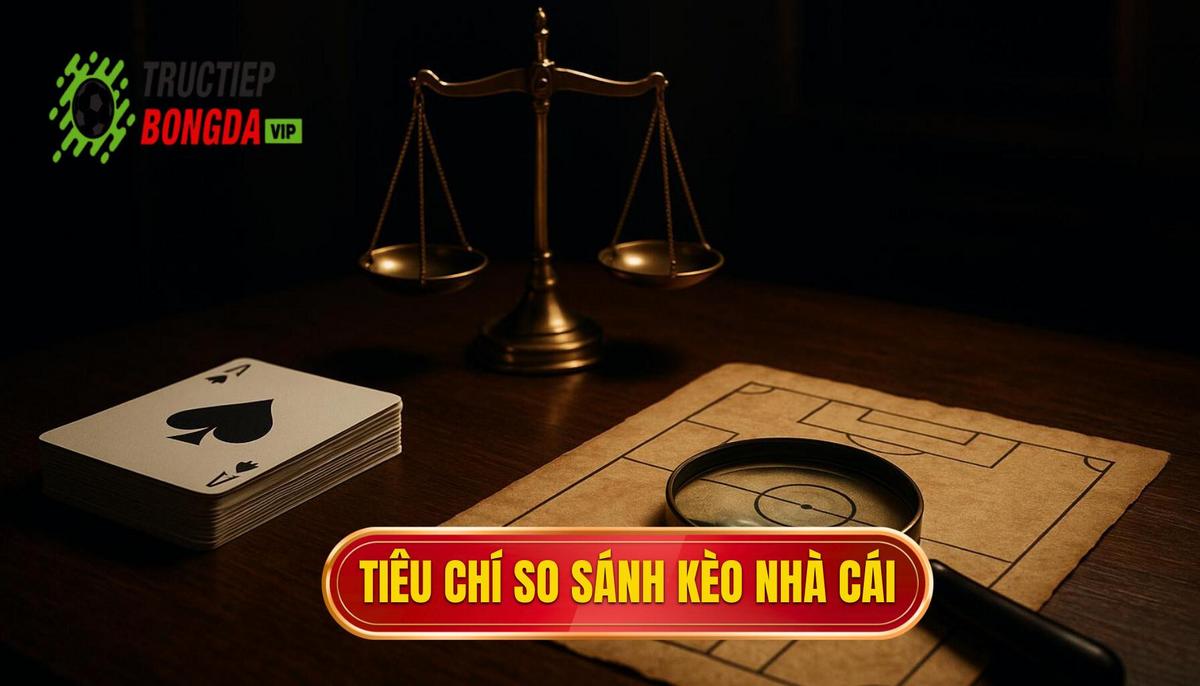 Các tiêu chí cốt lõi khi tiến hành so sánh kèo nhà cái