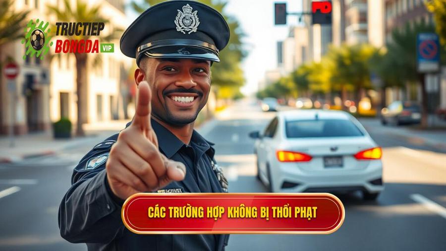 3. Các trường hợp không bị thổi phạt