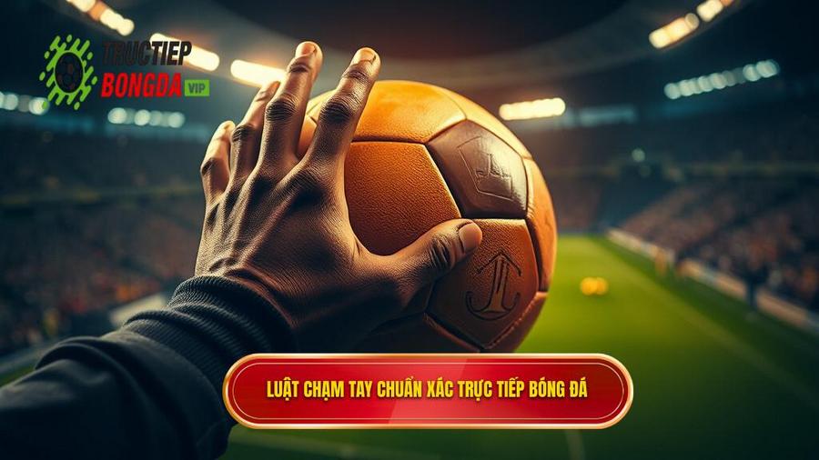 Luật chạm tay chuẩn xác TRỰC TIẾP BÓNG ĐÁ