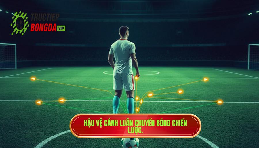 Hậu vệ cánh là "trạm luân chuyển bóng" chiến lược
