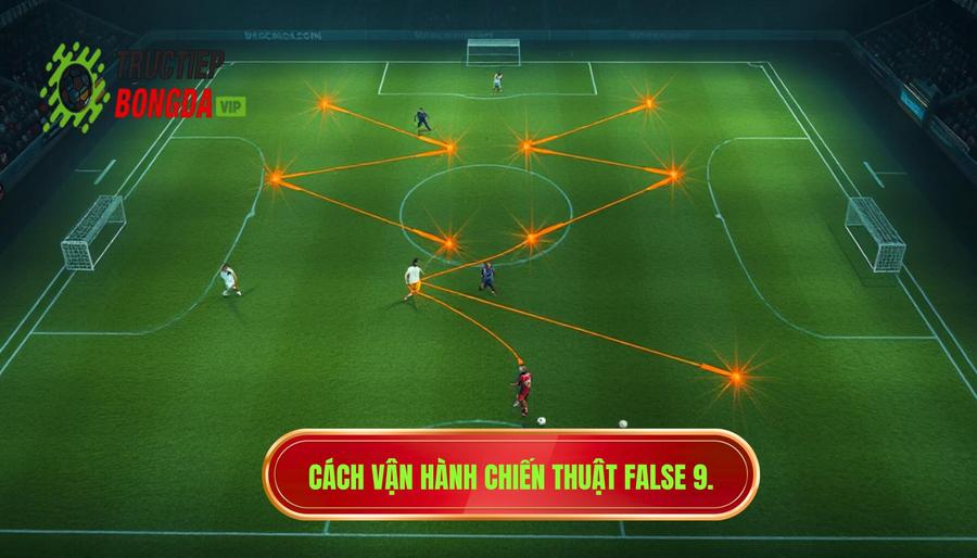 Cách vận hành và vai trò chiến thuật của False 9